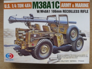 SKYBOW 1/35 3505 M38A1C WITH 106mm RECOILESS RIFLE - limited special offer